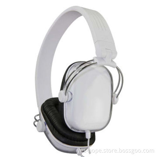 Stereo noise cancelling headphones with mic